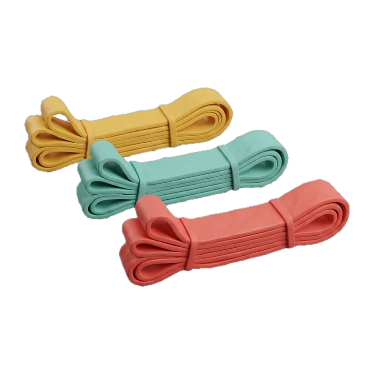 Clay illustration of a set of resistance bands